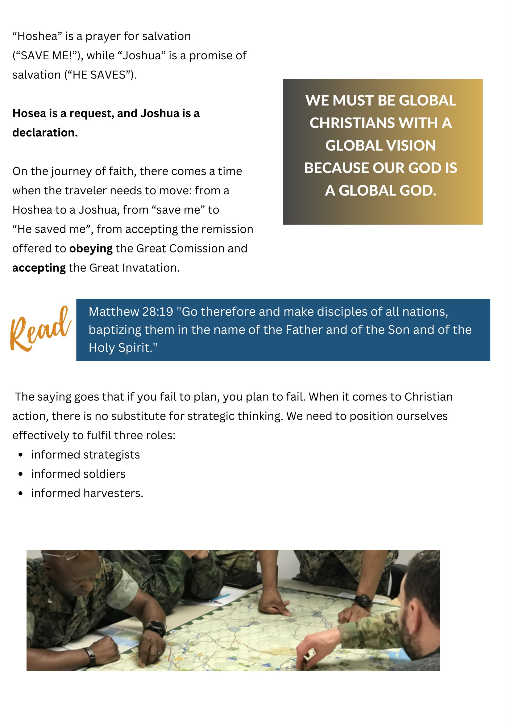 Becoming an Informed Strategist for Christ-2