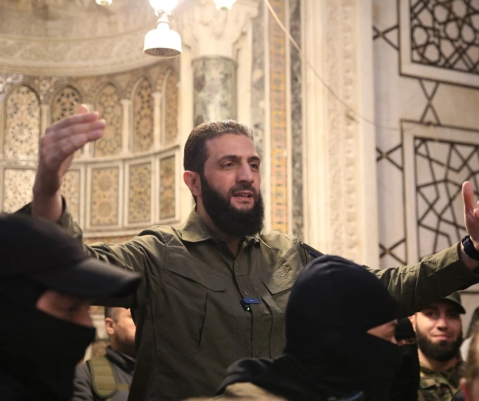 Abu Mohammad al-Joulani, leader of Hayat Tahrir al-Sham (HTS) Abu Mohammad al-Joulani, leader of Hayat Tahrir al-Sham (HTS)